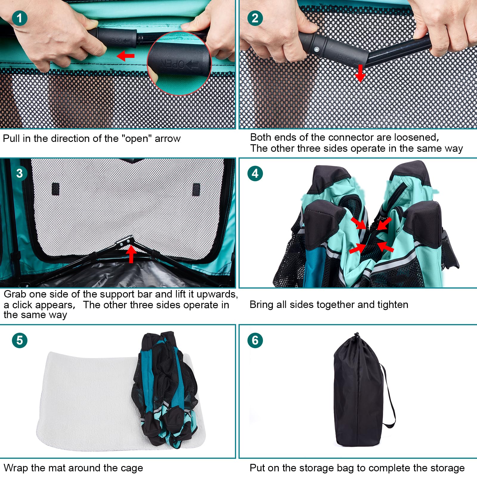 Ownpets jaula versátil para exterior y casa, ideal para entrenamiento y tranquilidad del perro.
