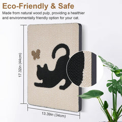 Ownpets rascador-gato-diseño-lindo: diseño atractivo que encaja en cualquier sala.