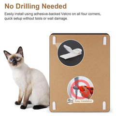 Ownpets rascador-gato-ergonomico: movimiento de rascado natural para las uñas.