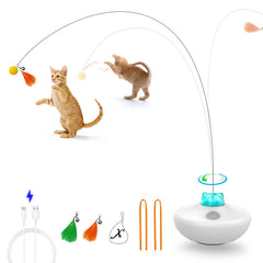 Oxawo Juguete Interactivo Gato Tumbler: diversión continua sin esfuerzo.