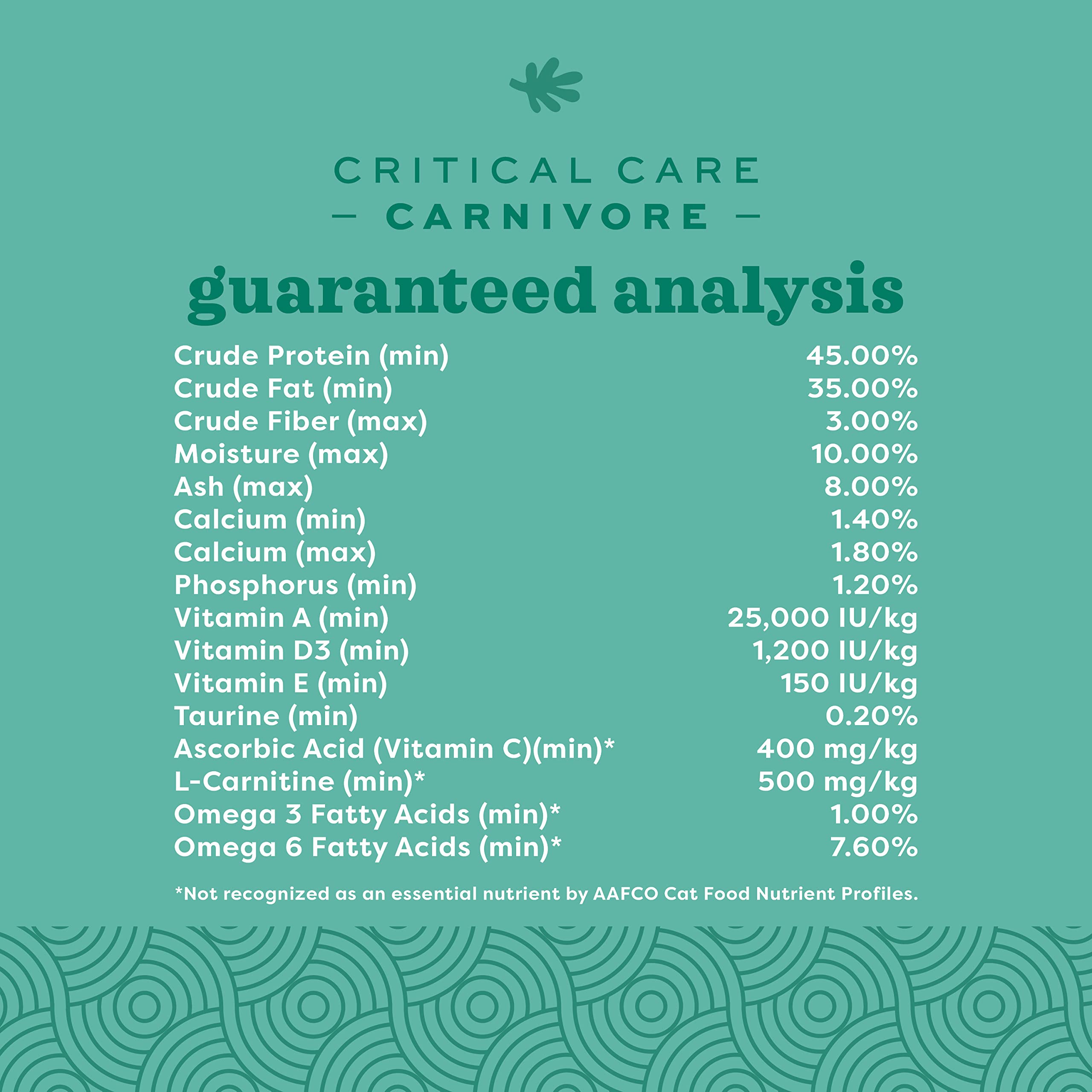 Servirse en tazón con Oxbow Carnivore Care para estimular la ingesta.