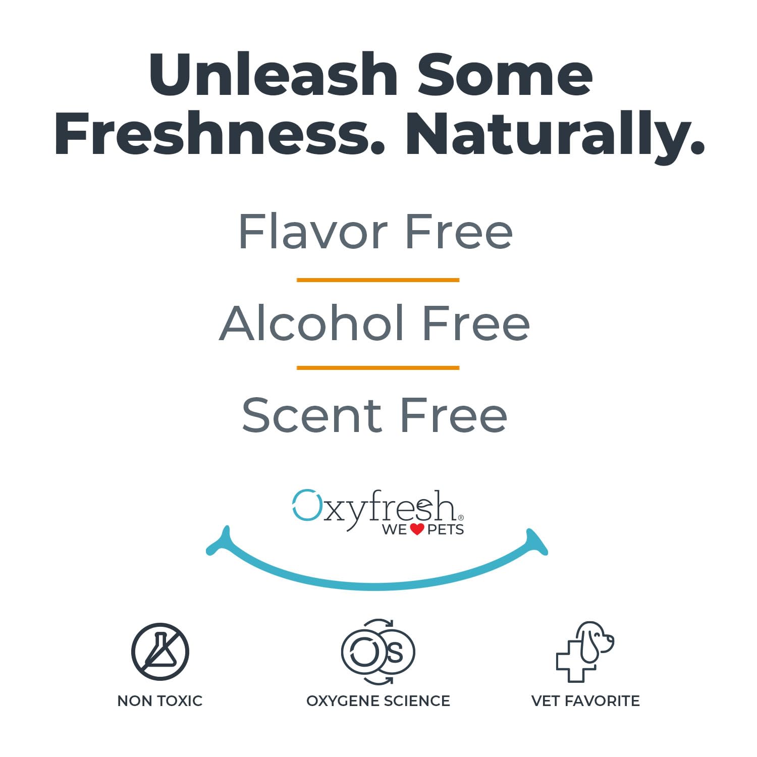Oxyfresh ayuda a mantener el aliento fresco con uso diario.