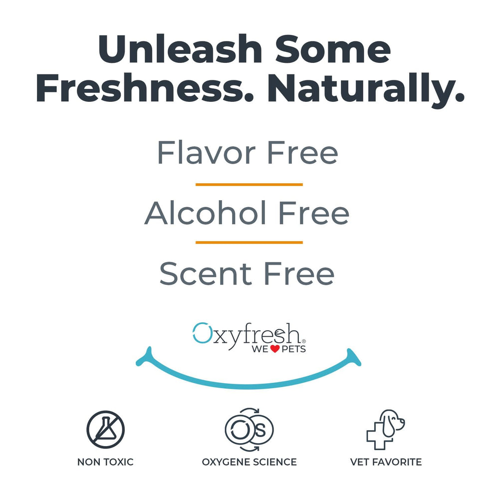 Oxyfresh ayuda a mantener el aliento fresco con uso diario.