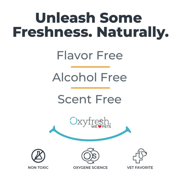 Oxyfresh ayuda a mantener el aliento fresco con uso diario.