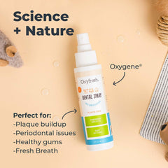 Fórmula segura de Oxyfresh para mascotas sin alcohol ni xilitol.