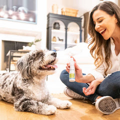 Oxyfresh agua dental: aditivo para beber de mascotas para cuidado diario.
