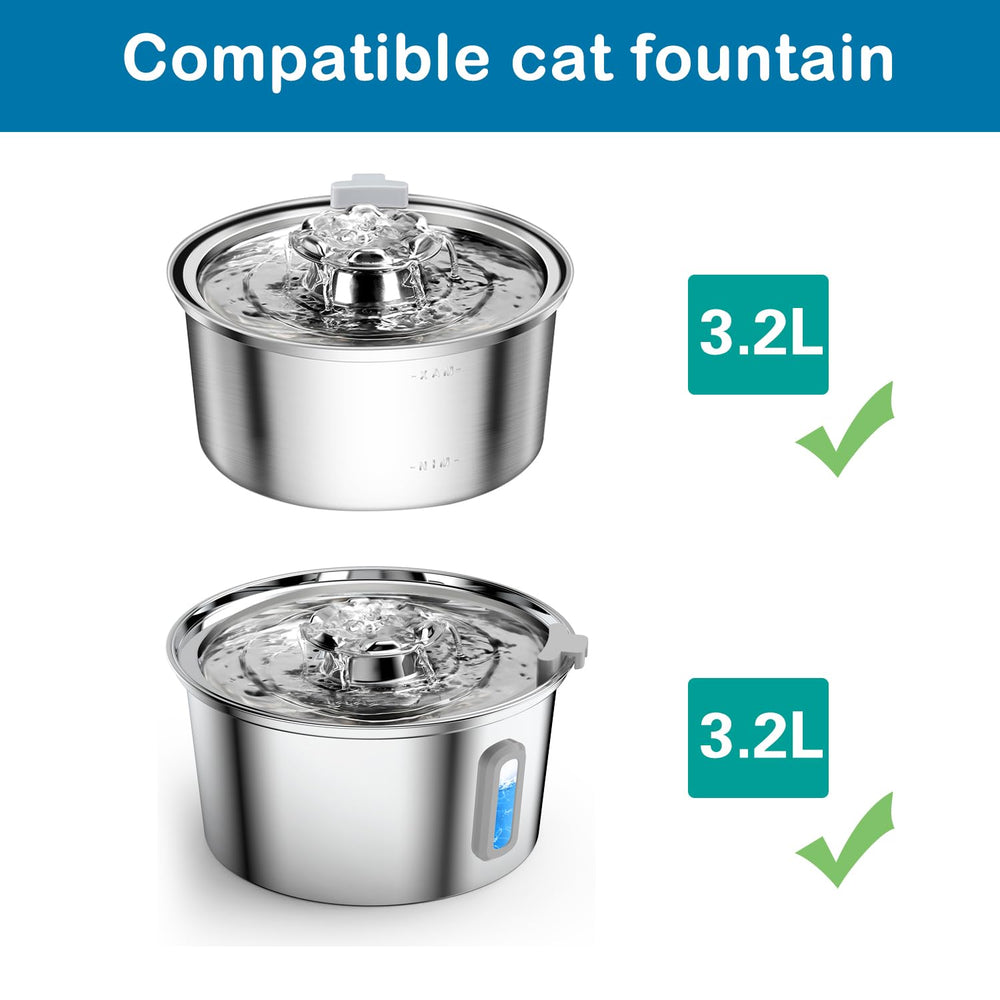 OYES esponja filtrante para fuente de gatos, ayuda a mantener el agua limpia.