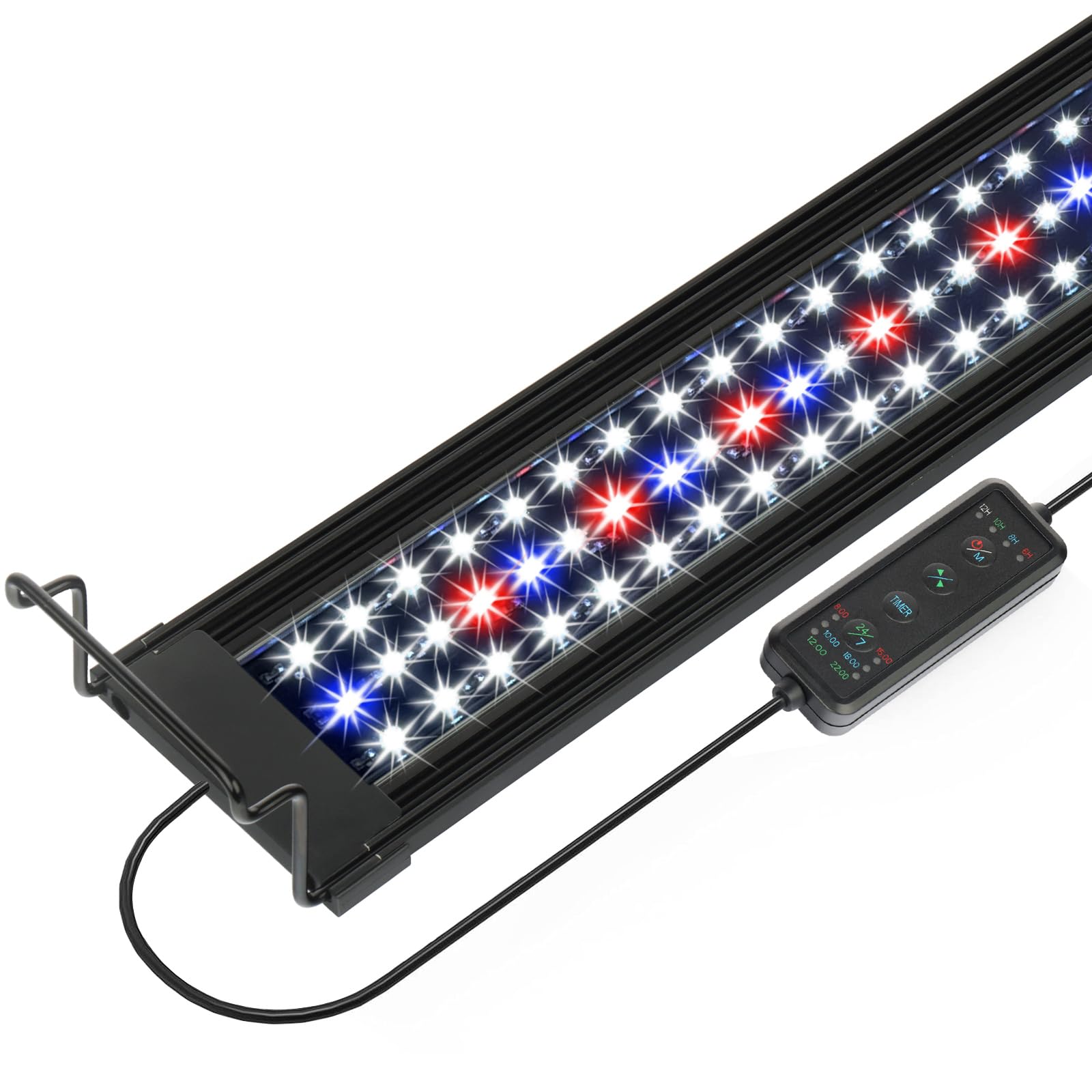 Luz LED para acuario de 36 pulgadas, simula amanecer para peces con OYO WATER.