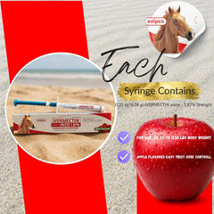 Aplicación oral fácil con OZIPCO Ivermectina para caballos.