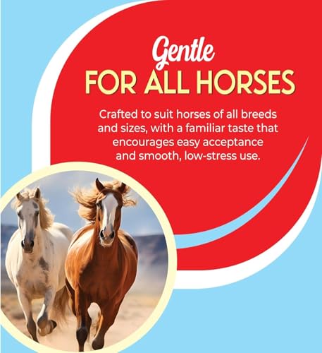 Dosis precisa con OZIPCO para caballos, uso consistente en cada toma.