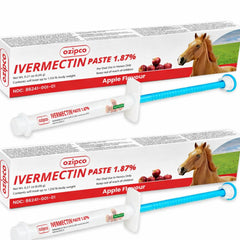 OZIPCO Ivermectina para caballos, jeringa de 6-08 g facilita la dosificación.