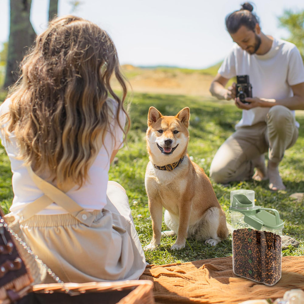 P-ZOONPE asa portátil para viajar con comida de mascotas