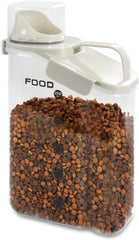 P-ZOONPE contenedor de alimento para perros con tapa de aire para conservar la frescura.