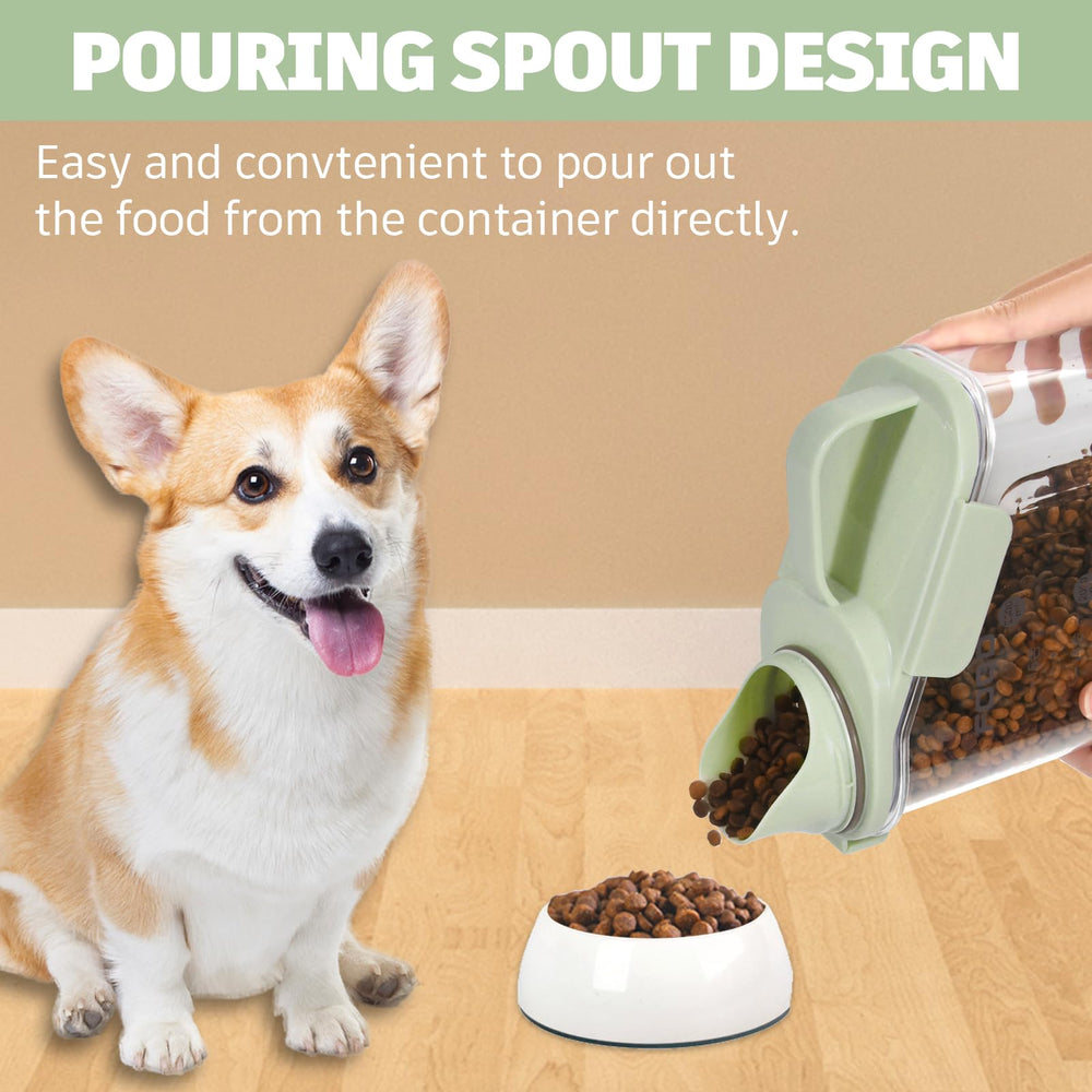P-ZOONPE vertido fácil para alimento de mascota sin goteos