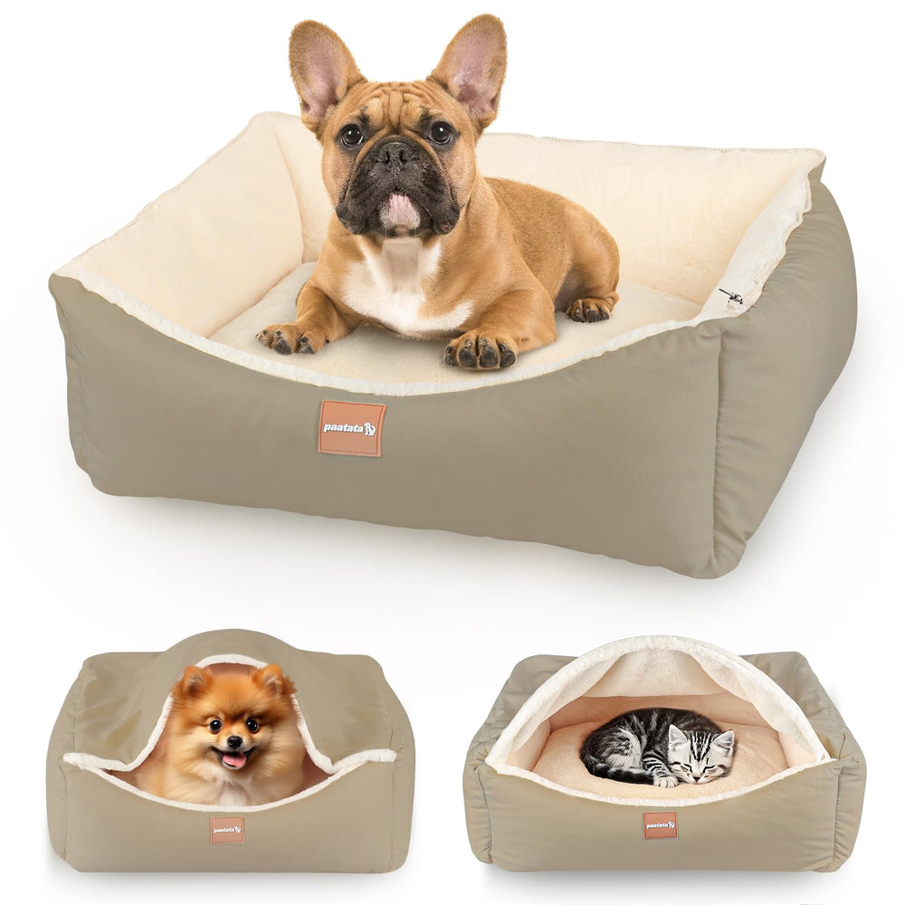 Cama paatata para perros y gatos 25 pulgadas, reposo cómodo diario.