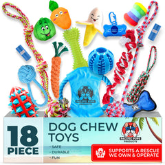 Pacific Pups Juguete masticar para perro, ideal para entretenimiento y dentición.