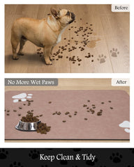 PADOOR alfombrilla de secado rápido para cuencos y comida de mascotas
