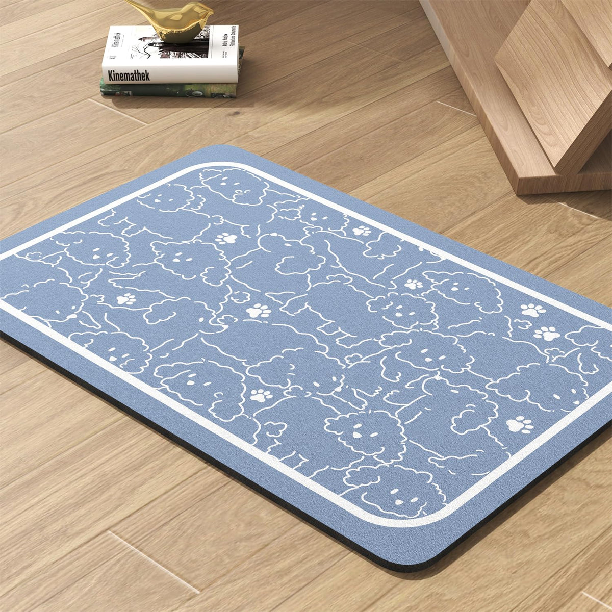 PADOOR almohadilla absorbente para alimentación de perros, mantiene seca la zona de comer.