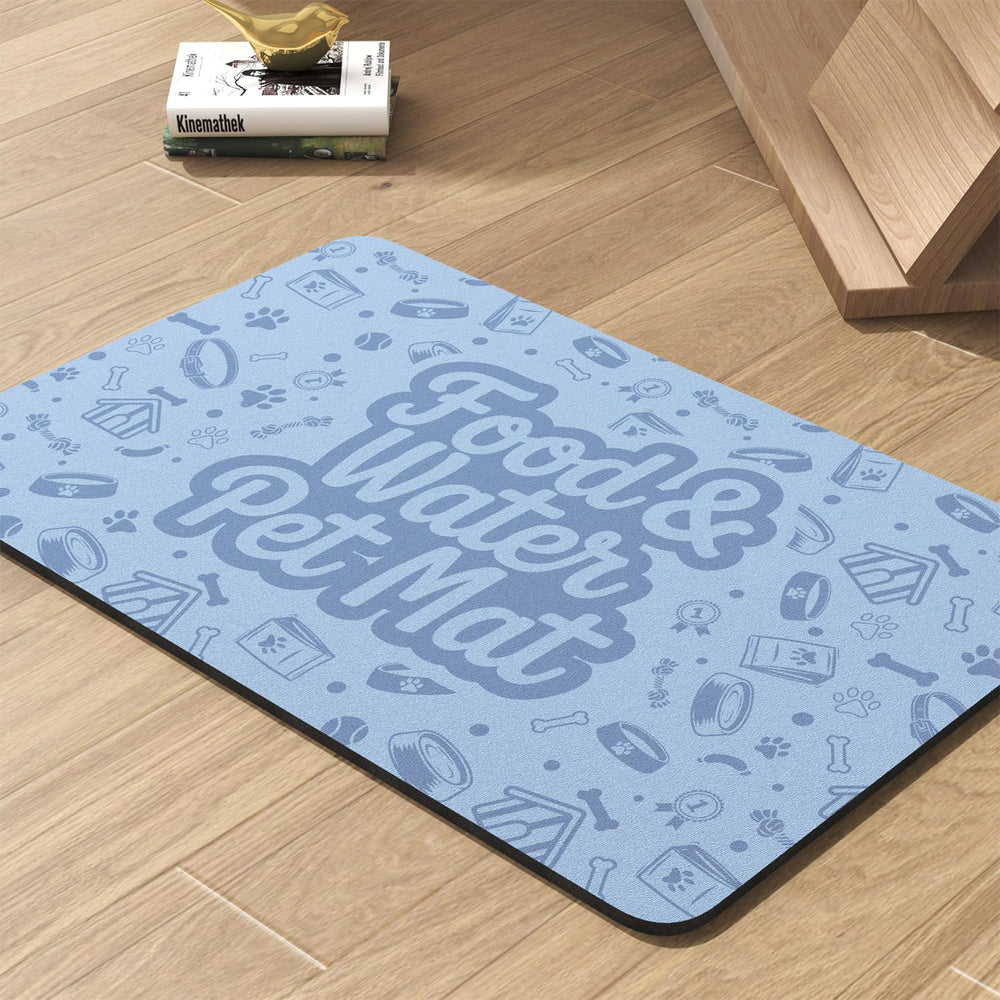 Tapete absorbente de PADOOR para perro, evita manchas y absorbe líquidos rápidamente.