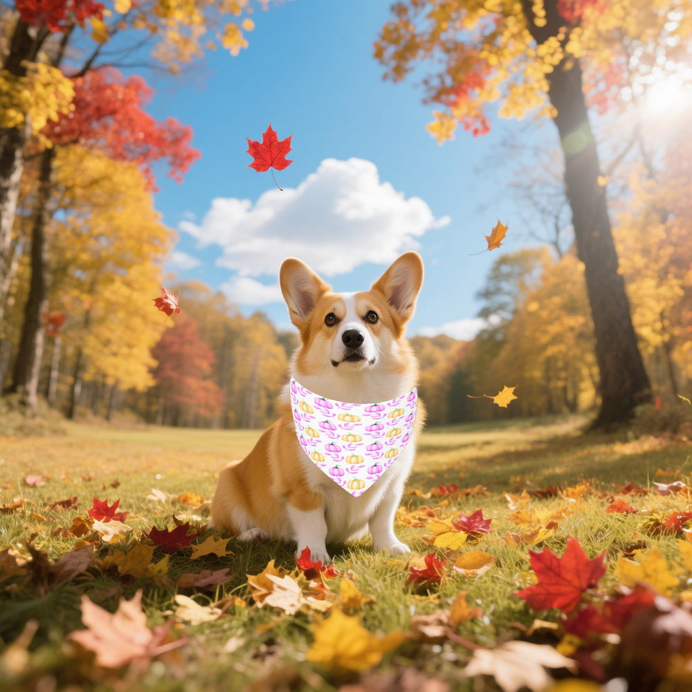 Bandana Pai Sence para perro con trigo, estilo rústico y suave
