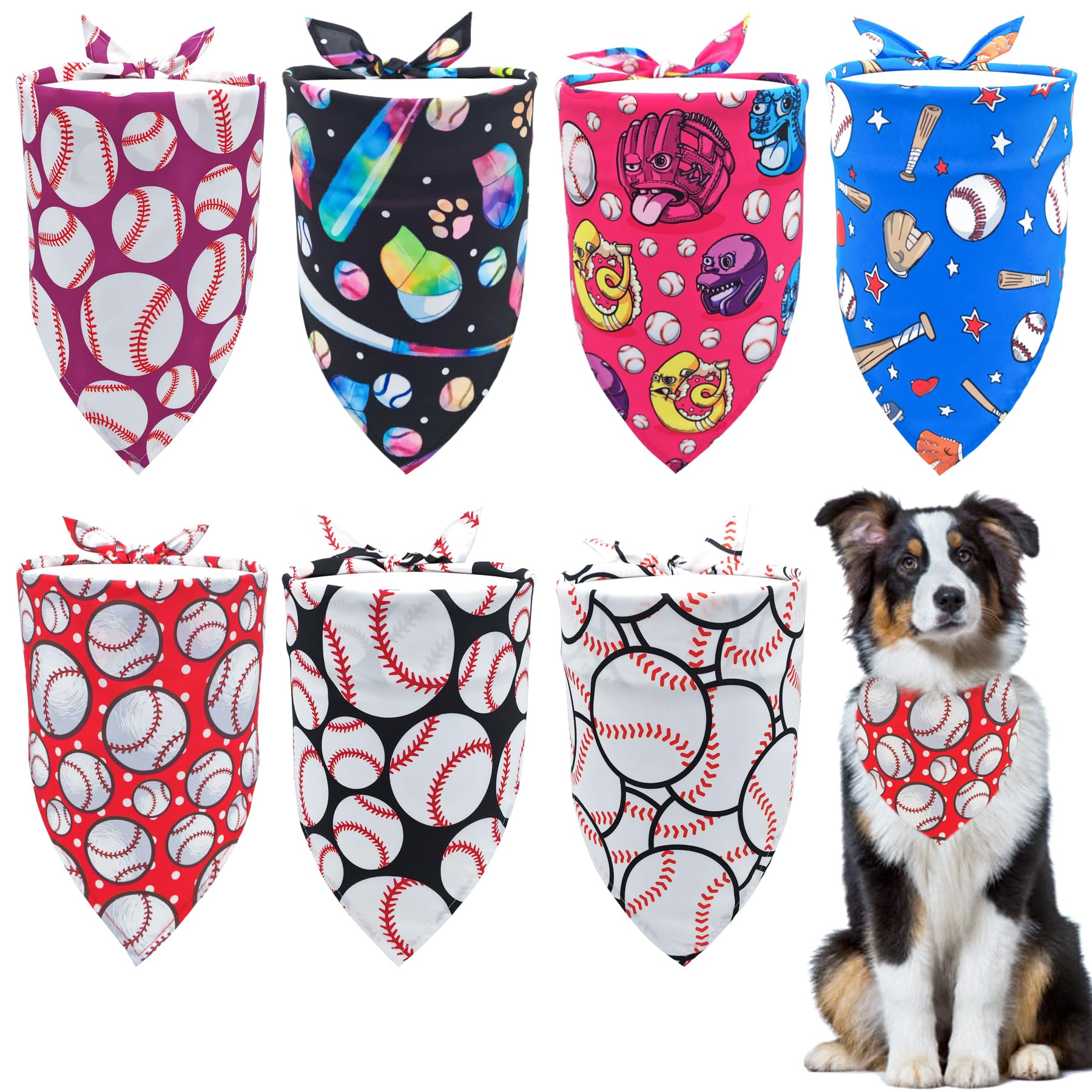 Bandana Pai Sence XXL para perro, dobladillo reforzado y cómodo para razas grandes.