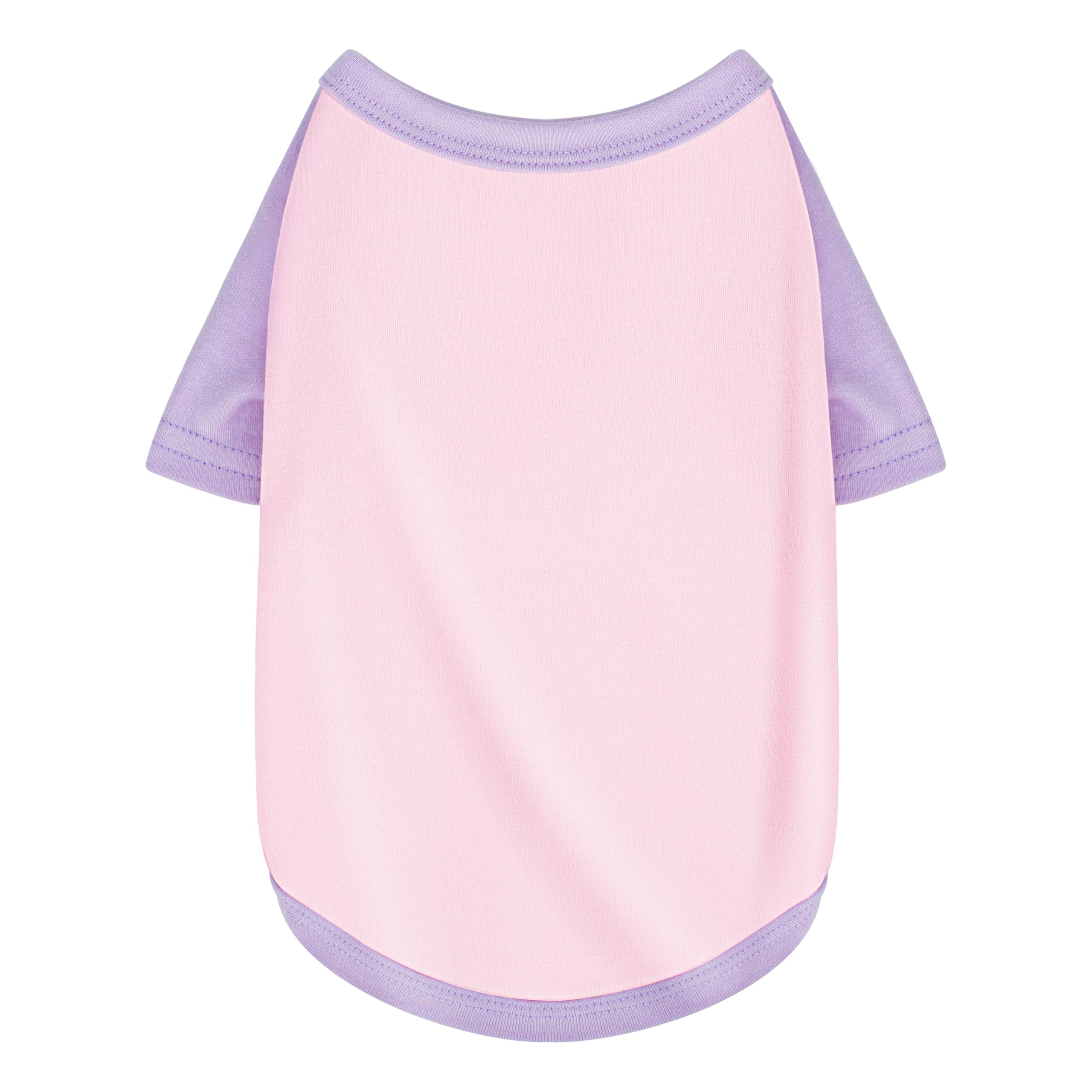 Paiaite camisa para perros, frente rosa bloque, ideal para paseos diarios y estilo moderno.