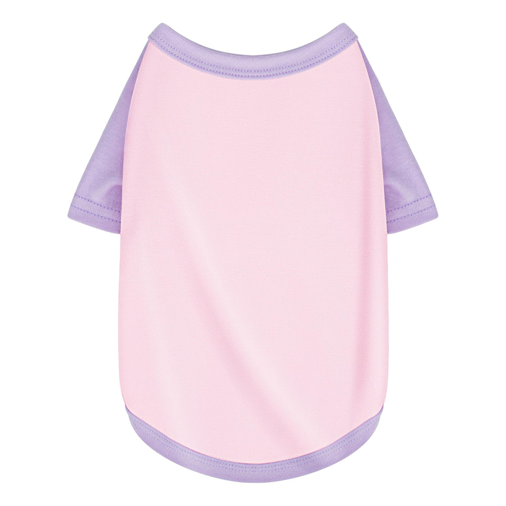 Paiaite camisa para perros, frente rosa bloque, ideal para paseos diarios y estilo moderno.