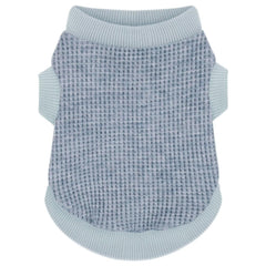 Paiaite: camiseta para perrito azul elástica, cómoda para paseos diarios.