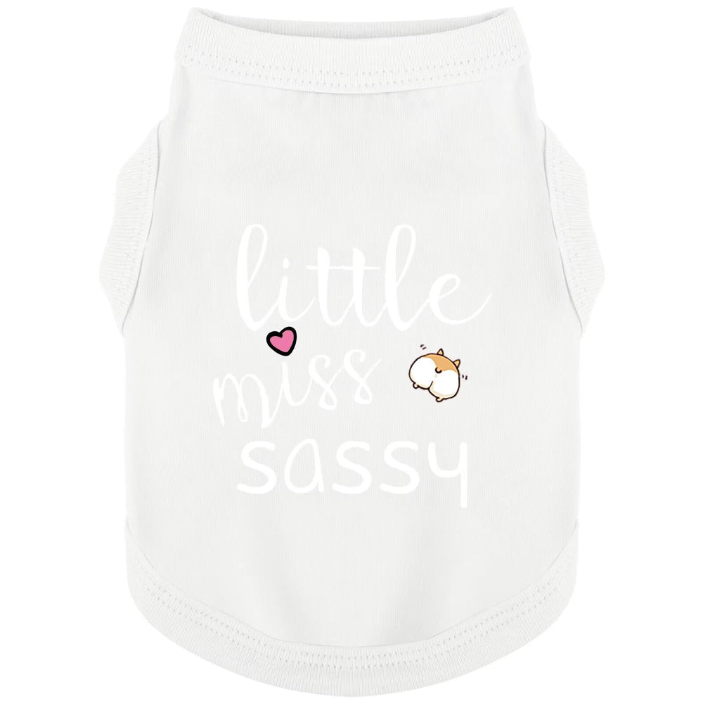 Paiaite Little Miss Sassy, vista frontal de la camiseta, ideal para paseos cómodos.