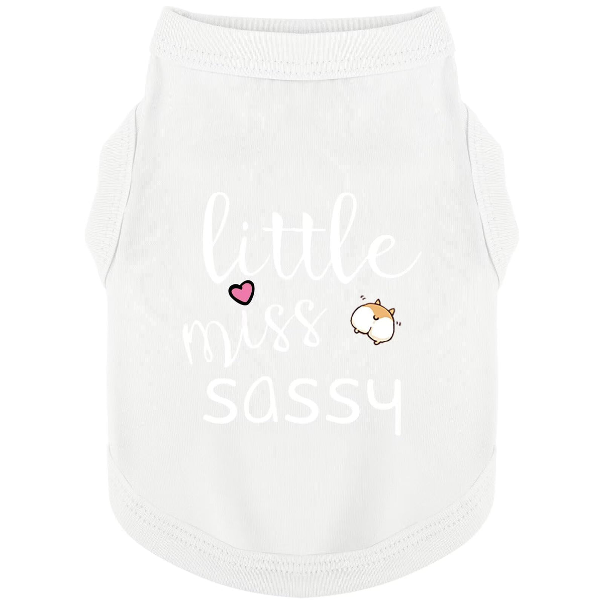 Paiaite Little Miss Sassy, vista frontal de la camiseta, ideal para paseos cómodos.