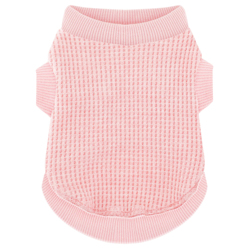 Paiaite camisetA para perro rosada con corte elastico, ajuste cómodo para paseos.