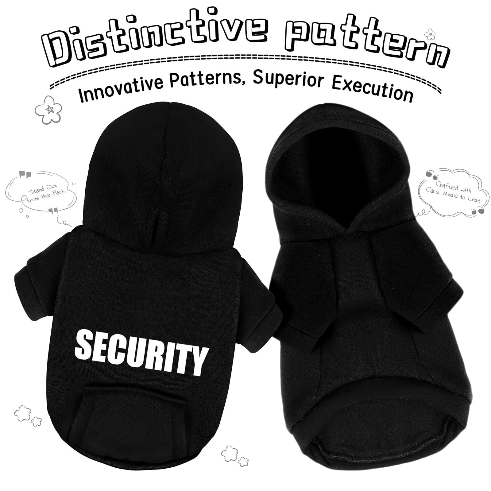 Sudadera Paiaite para Chihuahua azul piedra dorso, acabado duradero para uso diario.