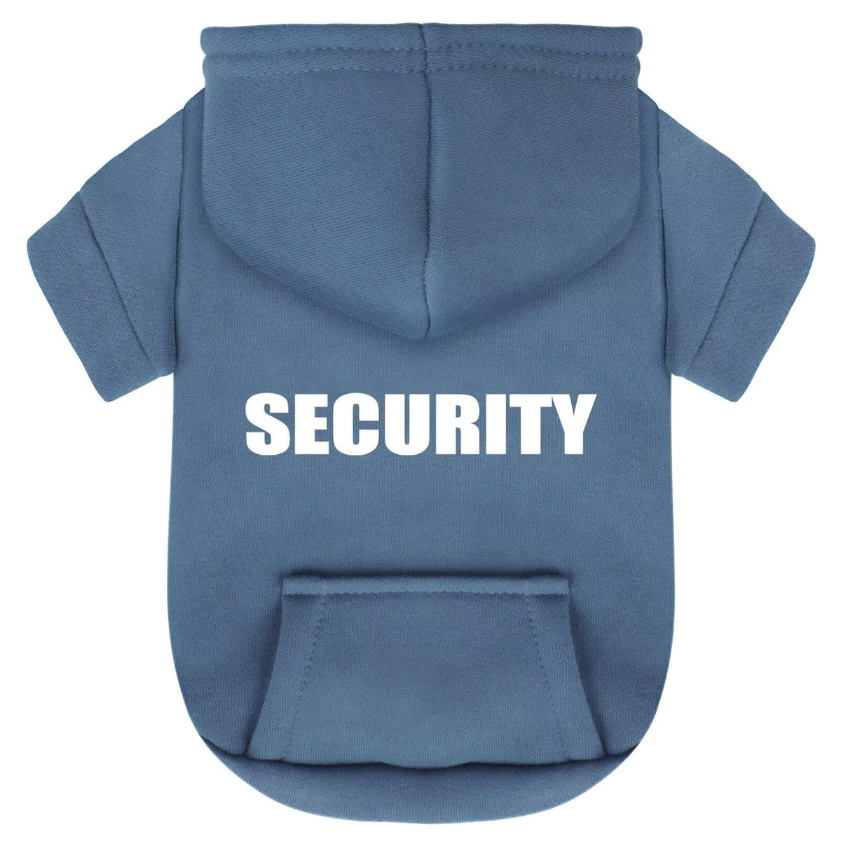 Sudadera Paiaite para Chihuahua azul piedra frente, tacto suave y cálido para paseos.