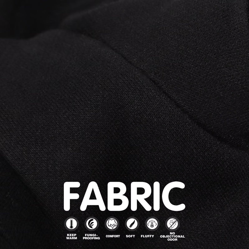 Paiaite sudadera con capucha lavable a máquina, fácil de limpiar.