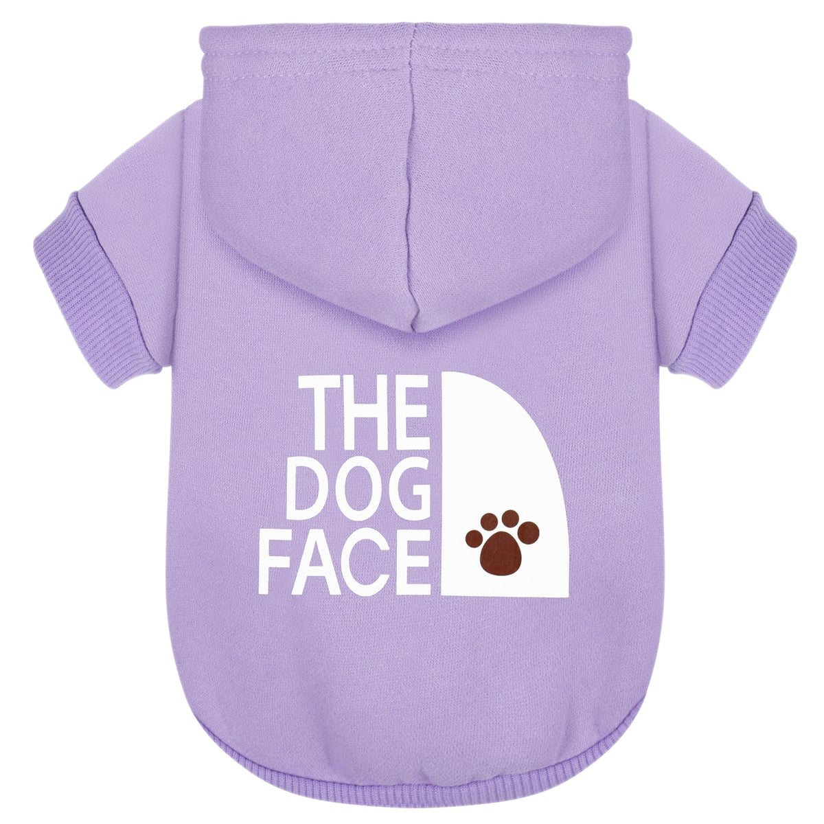 Paiaite suéter con capucha para chihuahua, vista frontal, ideal para paseos cálidos.