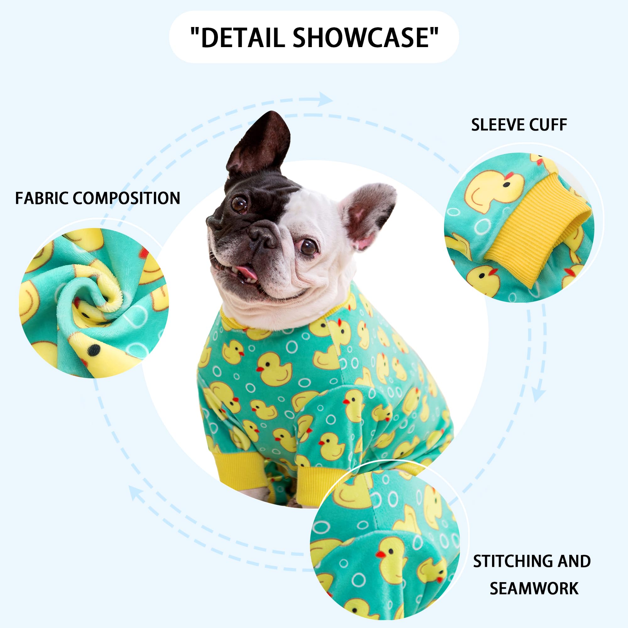 Paiaite pijama para perro con absorción de humedad