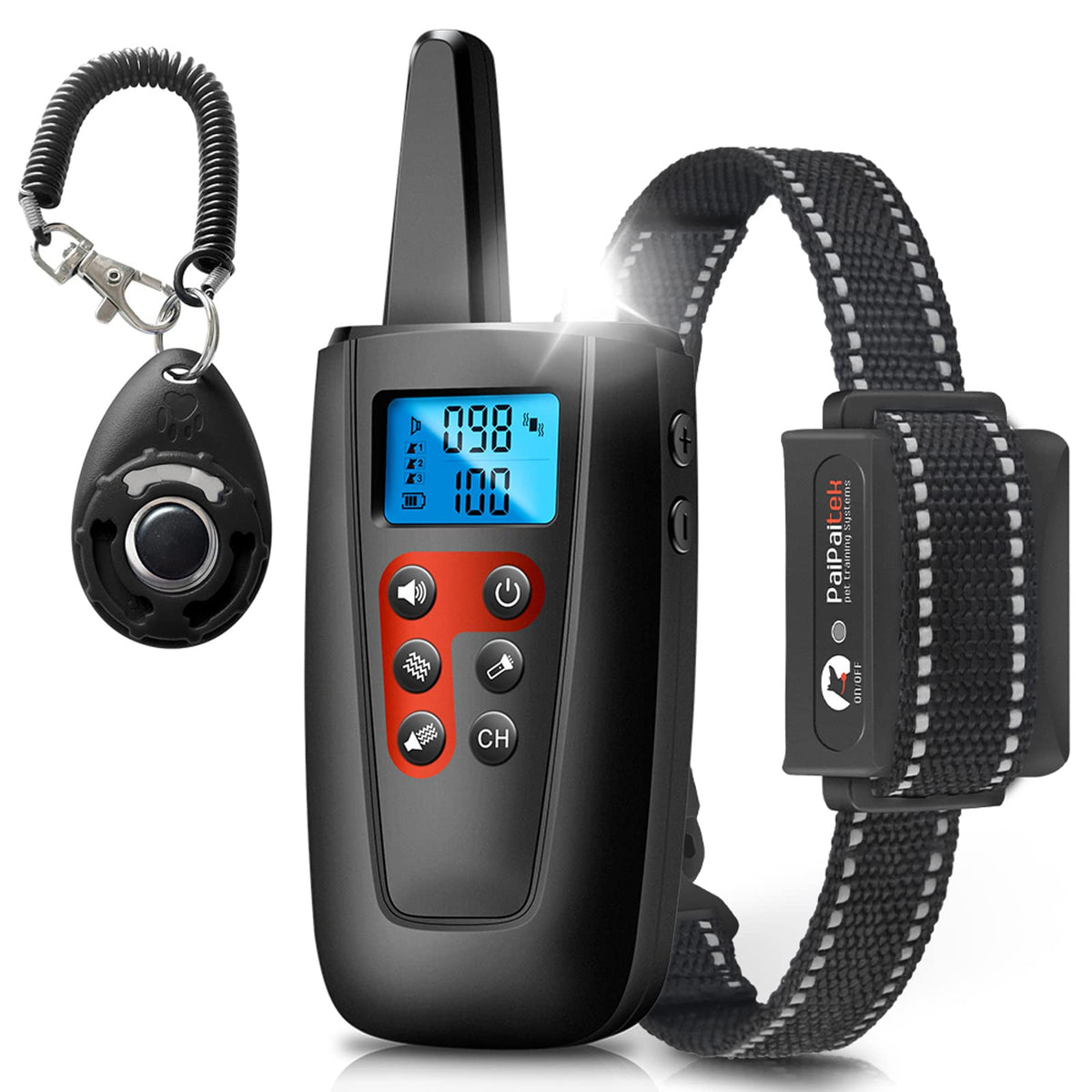 Paipaitek collar-entrenamiento sin choque para perros, enfoque suave