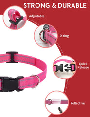 PaiPaitek collar repuesto con tiras reflectantes para mayor visibilidad nocturna.