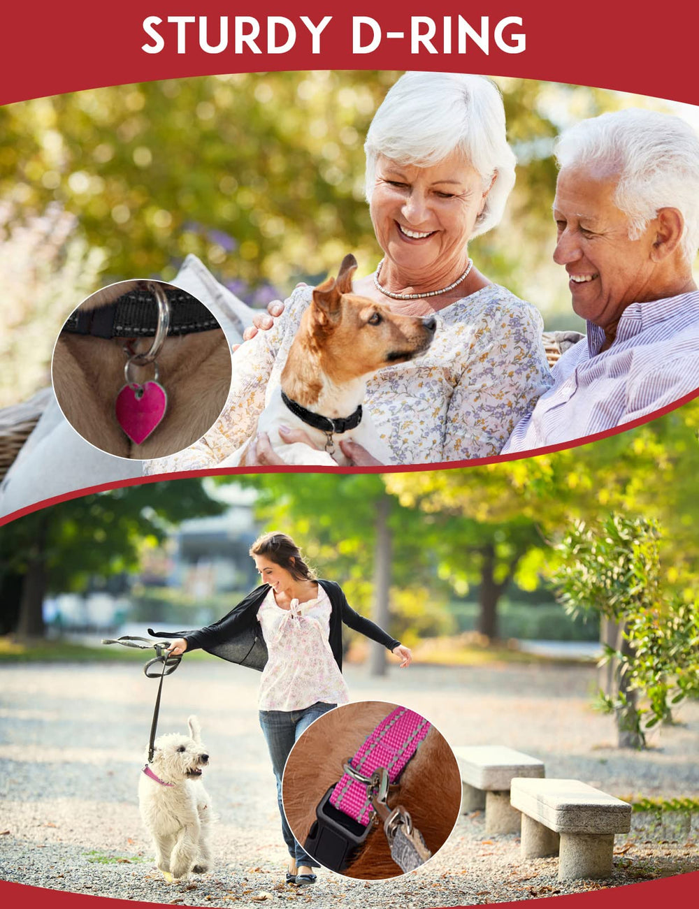 PaiPaitek collar repuesto de uso fácil para ajuste rápido.