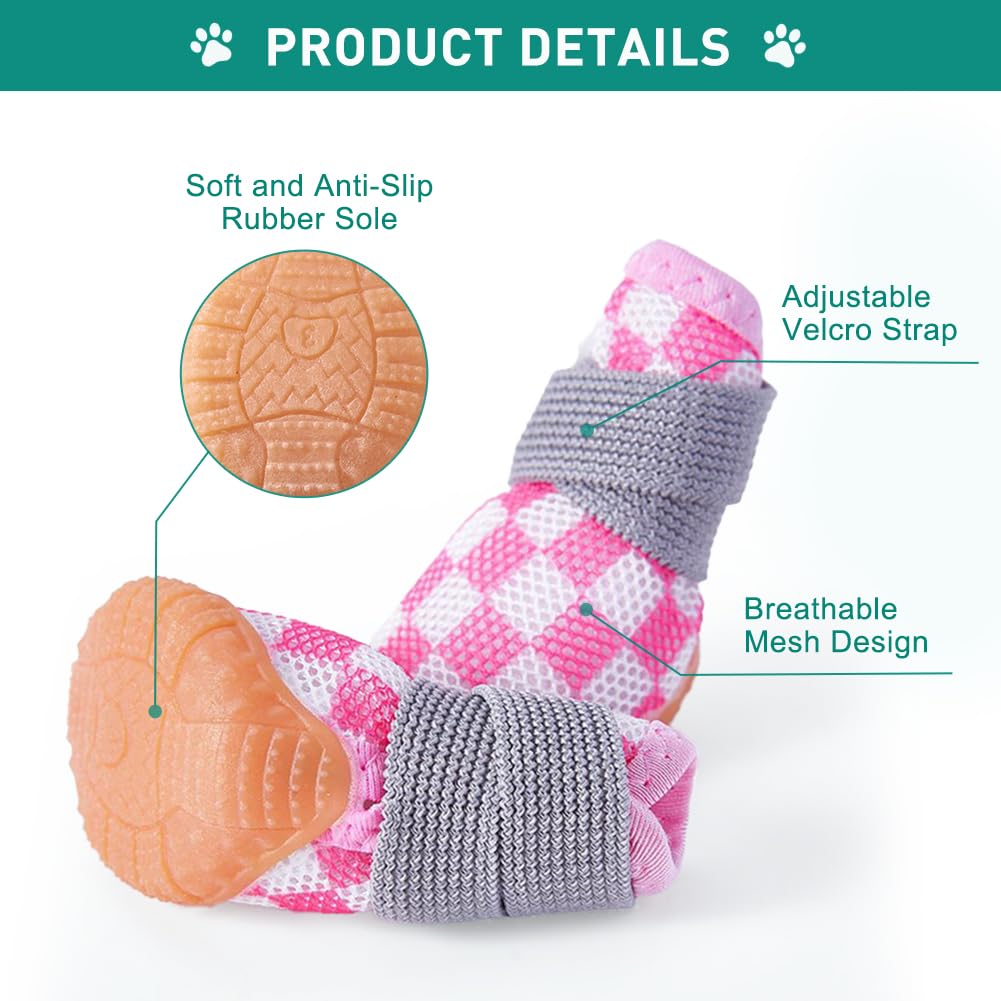 Paipeper protección de patas para calor, lluvia y superficies ásperas.