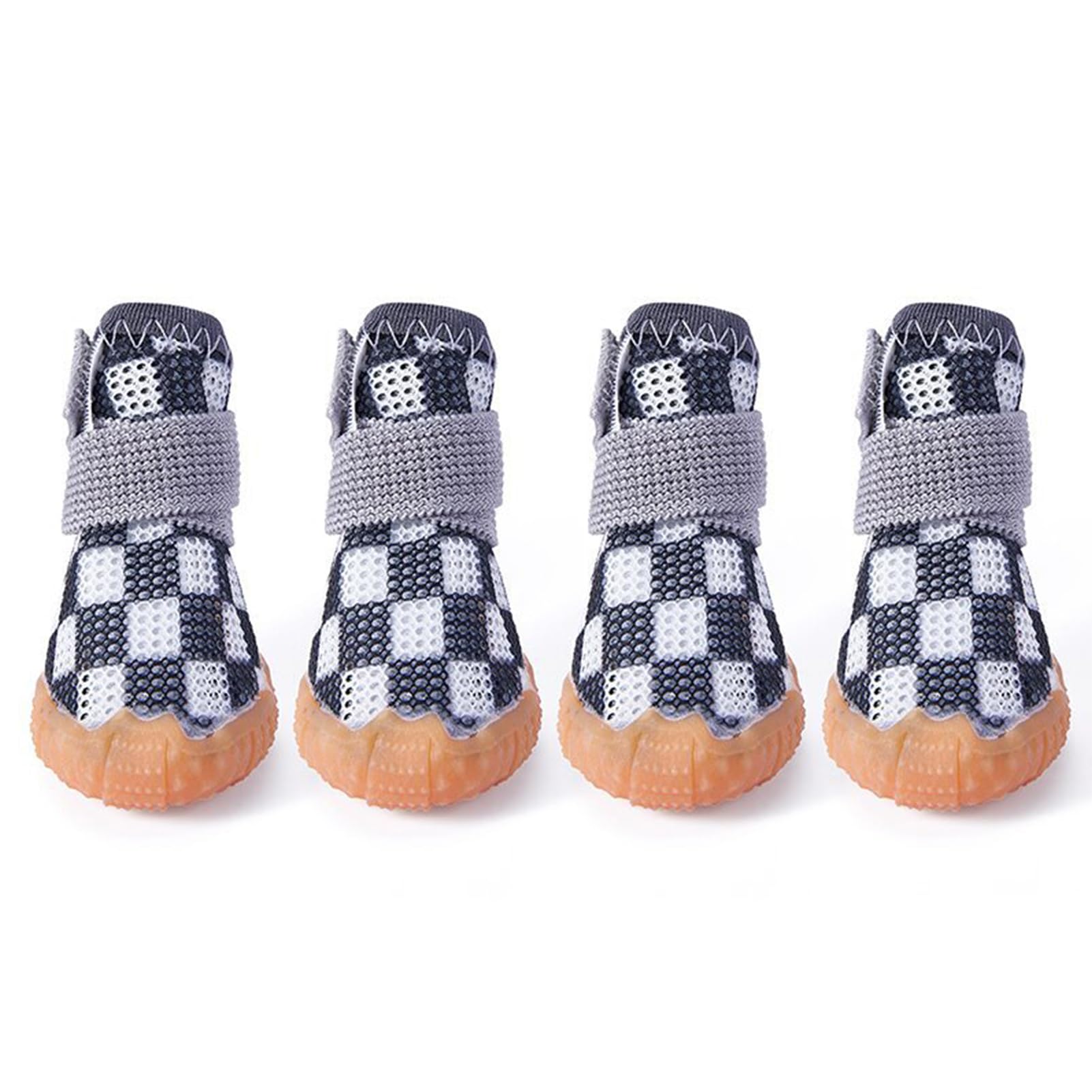 Paipeper zapatos para perros pequeños con malla transpirable para paseos al exterior.