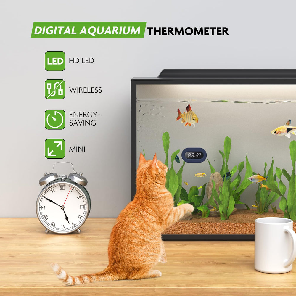 PAIZOO termómetro para acuario muestra lecturas rápidas y confiables