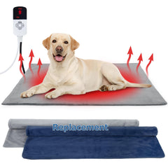 Pakimi cama termica exterior para perros, calor cómodo al aire libre.