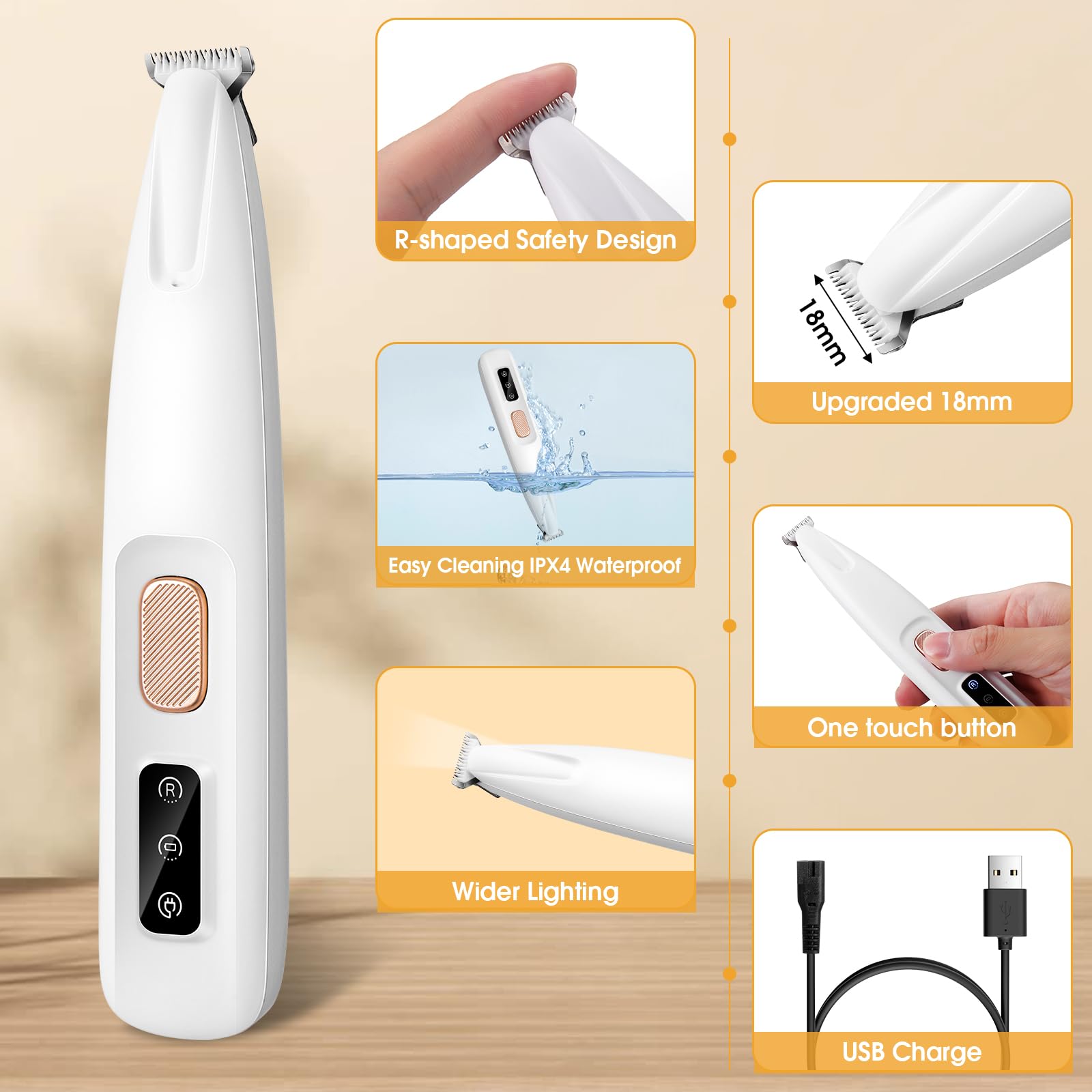 Palksky kit de cuidado para perros con lubricante y cepillo.