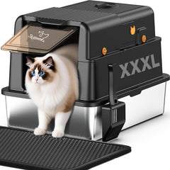 PalNests L8 Max-XXXL: caja de litter con tapa para mayor privacidad y limpieza sencilla.