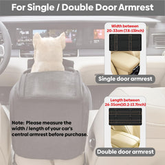 Palsway cama para mascotas pequeñas en coche, confort en viaje