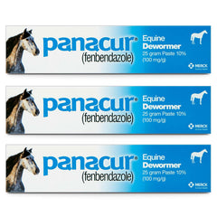 PANACUR para caballos en pasta, envase de 3 pack, facilita la administración