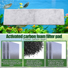 Pangda kit filtración espuma carbono para U4 mantiene el agua limpia