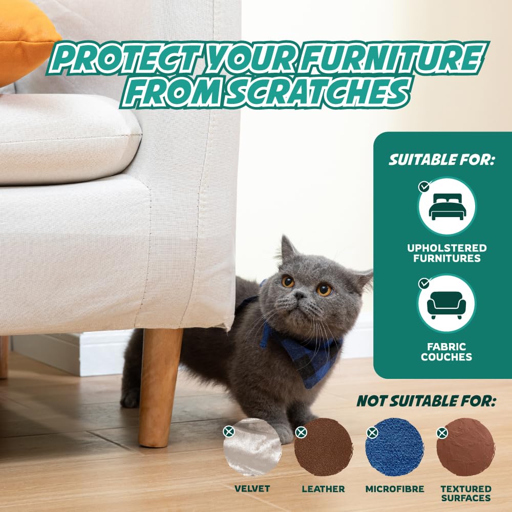 Protector antiarañazos Panther Armor para sillón, instalación rápida