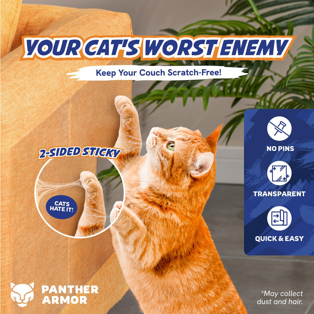 Panther Armor protector doble cara grande para sillones de tela.